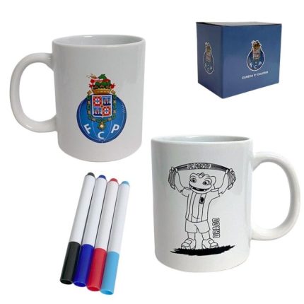 Caneca p/colorir fcp