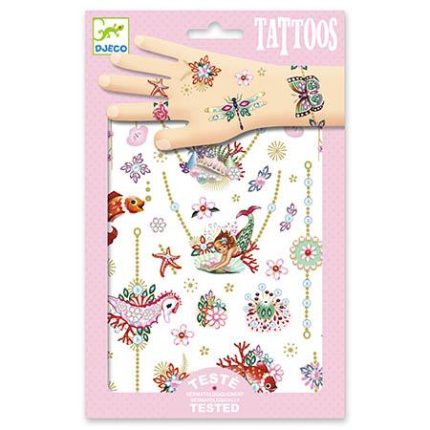 Jóias da Fiona - 50 Tatuagens Metalizadas DJECO
