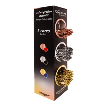 Newpen Esferográficas Sensations Metallic 2.0 0.7mm