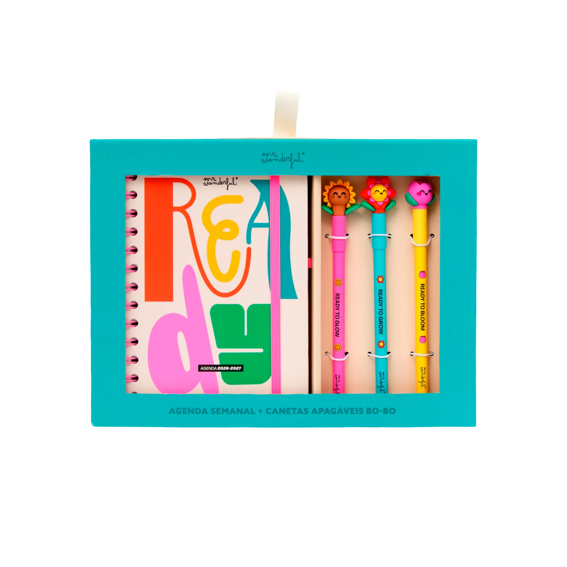 mrw-8445641079695-conjunto-agenda-mr-wonderful-pequena-2026-27-semanal-3-canetas-apagaveis-bo-bo-ready_ptg_01 Conjunto agenda Mr. Wonderful pequena 2026-27 Semanal + 3 canetas apagáveis Bo-Bo - Ready - Image 1