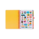 Conjunto agenda Mr. Wonderful pequena 2026-27 Semanal + 3 canetas apagáveis Bo-Bo - Ready - Image 3